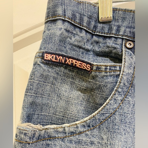 Brooklyn Express demin shorts, size 40 - Picture 2 of 10